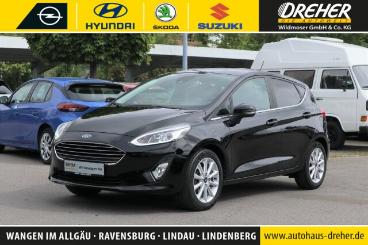 SPOTICAR Ford Fiesta 1.0 Ecoboost Titanium Pdc/navi/sitzhzg. Titanium S Gebraucht - Kleinwagen Benzin Schwarz - Wangen Im Allgäu - 1201287536_1