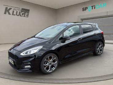 SPOTICAR Ford Fiesta 1,0 St-line, Rfk, Dab, Pdc Hinten Gebraucht - Kleinwagen Benzin Schwarz - Leese - 1201296158_1