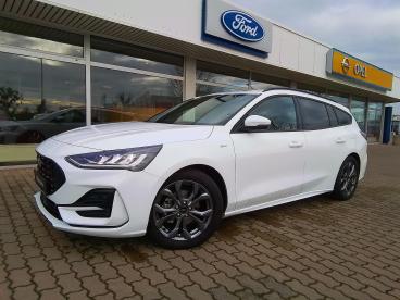 SPOTICAR Ford Focus St-line X 1.0 Ecoboost Led/navi/shz/kamera Gebraucht - Kleinwagen Benzin Weiß - Schönebeck - 1201075470_2