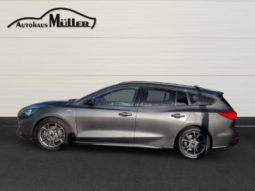 SPOTICAR Ford Focus Turnier St-line Shz Kamera Ahk Allwetter Navi Gebraucht - Kleinwagen Benzin Grau - Gnarrenburg - 1201252519_3