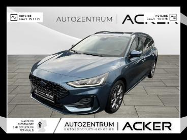 SPOTICAR Ford Focus Ecoboost Mhev St-line X Aut. Winterp -40%* Gebraucht - Kleinwagen Benzin Blau - Bad Berleburg - 1201271640_1