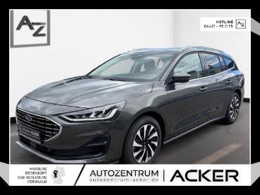 SPOTICAR Ford Focus Titanium X Turnier Mhev Rfk/sync4/navi/led Gebraucht - Kleinwagen Hybrid Grau - Bad Berleburg - 1201297765_1
