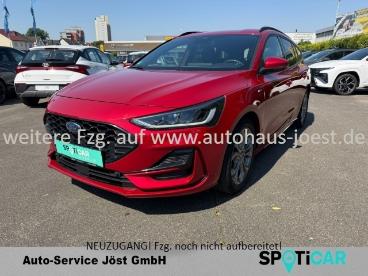 SPOTICAR Ford Focus Turnier St-line X 1.0 Ecoboost Mild-hybrid Gebraucht - Kleinwagen Benzin Rot - Weinheim - 1201307425_1