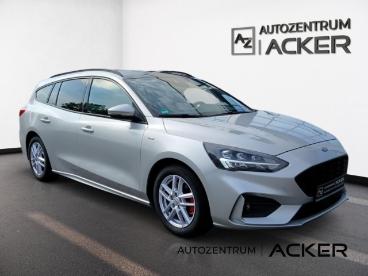 SPOTICAR Ford Focus St-line X 1.0 Mhev Acc/winterpak/psd/led Gebraucht - Kleinwagen Hybrid Silber - Marburg - 1201318494_4