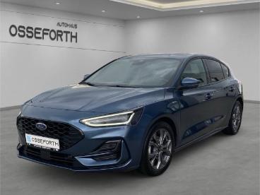 SPOTICAR Ford Focus St-line X 1.0l Acc+allwetter+kamera Gebraucht - Kleinwagen Benzin Blau - Nordhorn - 1201350148_1