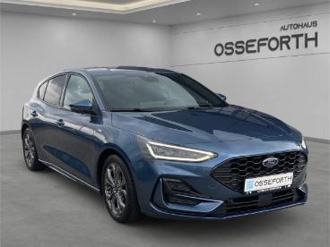 SPOTICAR Ford Focus St-line X 1.0l Acc+allwetter+kamera Gebraucht - Kleinwagen Benzin Blau - Nordhorn - 1201350148_3