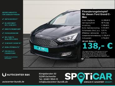SPOTICAR Ford C-max Grand C-max 1.5 Ecoboost Aut. Titanium Winter Paket Kamera Nav Gebraucht - Familienauto Benzin Schwarz - Eschweiler - 1201260018_1