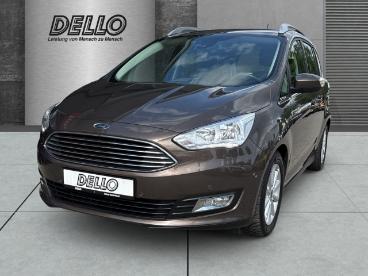 SPOTICAR Ford C-max Grand C-max Titanium 1,0 Shz Lenkradhzg Beheizb. Frontsch. Pdc Gebraucht - Familienauto Benzin Braun - Reinbek - 1201294120_1