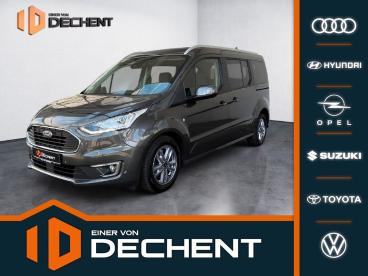 SPOTICAR Ford Grand Tourneo Connect Titanium 120ps Ahk/7sitze! Gebraucht - Van Diesel Grau - Heidelberg - 1201305094_1