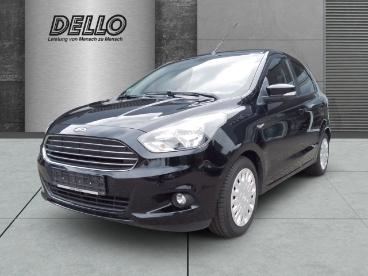 SPOTICAR Ford Ka 1.2 Ti-vct Cool & Sound Shz Notbremsass. Tel.-vorb Gebraucht - Kleinwagen Benzin Schwarz - Bad Schwartau - 1201296396_1