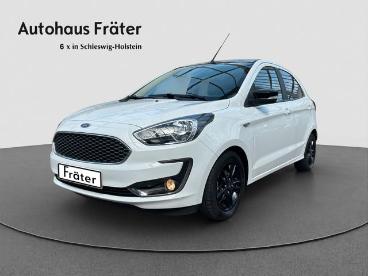 SPOTICAR Ford Ka Ka+ Black / White Klima 5-trg. Gebraucht - Kleinwagen Benzin Weiß - Rendsburg - 1201299178_1
