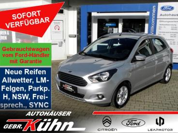 SPOTICAR Ford Ka + 1.2 Cool&sound - Klimaaut., Sitzh., Allw. Gebraucht - Kleinwagen Benzin Silber - Arnstadt - 1201340252_1