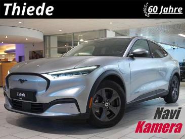 SPOTICAR Ford Mustang Navi/led/kamera/leder/shz/dab+ Gebraucht - Coupé-cabrio Elektro Silber - Schöningen - 1201213003_1