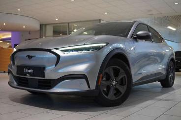 SPOTICAR Ford Mustang Navi/led/kamera/leder/shz/dab+ Gebraucht - Coupé-cabrio Elektro Silber - Schöningen - 1201213003_3