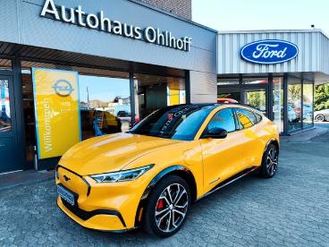 SPOTICAR Ford Mustang Premium Awd Matrix-led Acc Rfk Gebraucht - Coupé-cabrio Elektro Orange - Bergen - 1201285272_1