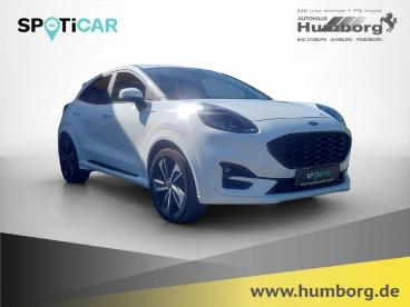 SPOTICAR Ford Puma Hybrid St-line X 1.0 Ecoboost Navi Digitales Cockp Gebraucht - Suv Benzin Weiß - Bad Driburg - 1201229391_3