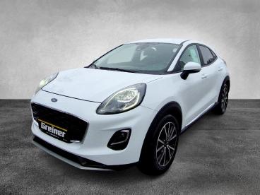 SPOTICAR Ford Puma 1.0 Ecoboost Titanium Navi|pdc|dab|klima Gebraucht - Suv Benzin Weiß - Deggendorf - 1201230214_2