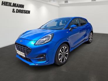 SPOTICAR Ford Puma 1.0 Mild Hybrid St-line Panoramadach/lenkrad/sitzh Gebraucht - Suv Benzin Blau - Gelsenkirchen - 1201308237_1