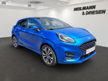 SPOTICAR Ford Puma 1.0 Mild Hybrid St-line Panoramadach/lenkrad/sitzh Gebraucht - Suv Benzin Blau - Gelsenkirchen - 1201308237_2