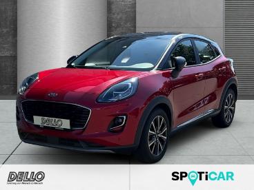 SPOTICAR Ford Puma Titanium Mild Hybrid Ahk-abnehmbar Navi Led Acc Ap Gebraucht - Suv Benzin Rot - Heide - 1201317795_1