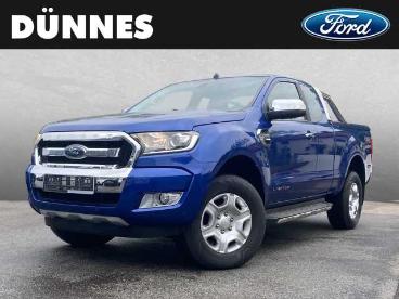 SPOTICAR Ford Ranger Limited Extrakabine 3,2l Diesel Automatik Gebraucht - Pick-up Diesel Blau - Regensburg - 1201289572_1