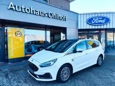 SPOTICAR Ford S-max Titanium 2.0 Ecoblue Led Acc Ahk Rfk Gebraucht - Familienauto Diesel Weiß - Bergen - 1201274631_1