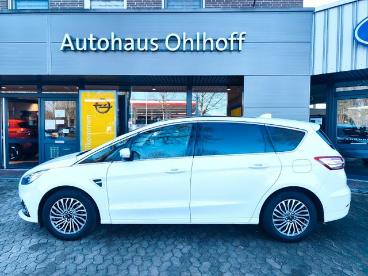 SPOTICAR Ford S-max Titanium 2.0 Ecoblue Led Acc Ahk Rfk Gebraucht - Familienauto Diesel Weiß - Bergen - 1201274631_2