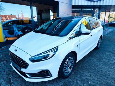 SPOTICAR Ford S-max Titanium 2.0 Ecoblue Led Acc Ahk Rfk Gebraucht - Familienauto Diesel Weiß - Bergen - 1201274631_3