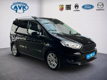 SPOTICAR Ford Tourneo Courier Titanium Shz, Navi Gebraucht - Van Benzin Schwarz - Husum - 1201327971_1