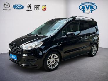SPOTICAR Ford Tourneo Courier Titanium Shz, Navi Gebraucht - Van Benzin Schwarz - Husum - 1201327971_2
