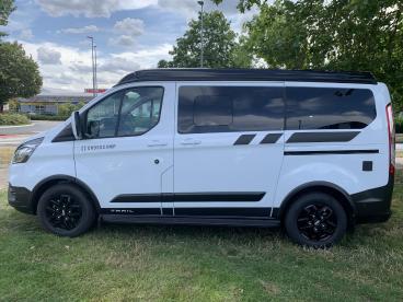 SPOTICAR Ford Tourneo Custom Auf Transit Basis Crosscamp Gebraucht - Van Diesel Weiß - Münster - 1201218525_5