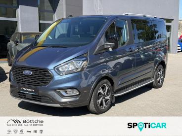 SPOTICAR Ford Tourneo Custom 320 L1 Active 2.0 Tdci *8-sitzer* 320 L1 Tourneo A Gebraucht - Van Diesel Blau - Wittenberg - 1201277494_1