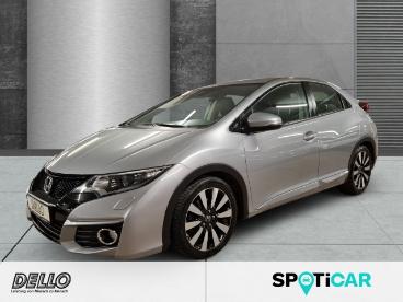 SPOTICAR Honda Civic Elegance 1.8 Sport Navi Ruckfahrkamera 2-z-klimaau Gebraucht - Kleinwagen Benzin  - Hamburg - 1201208146_1