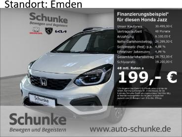 SPOTICAR Honda Jazz 1.5 I-mmd Hybrid Crosstar Advance Eu6d Navi Led Ac Gebraucht - Kleinwagen Hybrid Weiß - Aurich - 1201273255_1