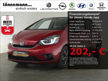 SPOTICAR Honda Jazz Hybrid Executive Ecvt+navi+ruckfahrkamera+sitz-/le Gebraucht - Kleinwagen Hybrid Rot - Coesfeld - 1201317415_1