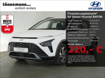 SPOTICAR Hyundai Bayon T-gdi Trend 48v+voll Led+ruckfahrkamera+sitz-/lenk Gebraucht - Suv Benzin Weiß - Coesfeld - 1201318910_1