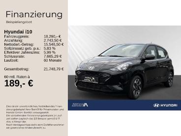 SPOTICAR Hyundai I10 My25 1.0 A/t Trend +navi+kamera+carplay+pdc+ Gebraucht - Kleinwagen Benzin Schwarz - Berlin - 1201129956_2