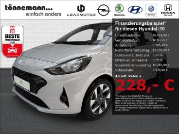 SPOTICAR Hyundai I10 Facelift Trend Automatik+navi+ruckfahrkamera+sitz- Gebraucht - Kleinwagen Benzin Grau - Heiden - 1201270022_1