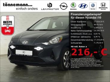 SPOTICAR Hyundai I10 Facelift Trend Automatik+navi+ruckfahrkamera+sitz- Gebraucht - Kleinwagen Benzin Grau - Heiden - 1201270070_1