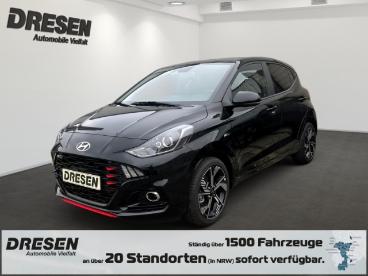 SPOTICAR Hyundai I10 1.0 N-line Navi*kamera*sitzheizung*dab*klimatronic Gebraucht - Kleinwagen Benzin Schwarz - Mönchengladbach - 1201270092_1