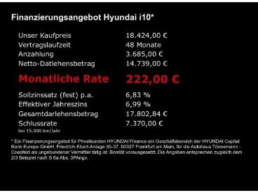 SPOTICAR Hyundai I10 Facelift Trend At+navi+ruckfahrkamera+sitz-/lenkra Gebraucht - Kleinwagen Benzin Grau - Coesfeld - 1201272845_5