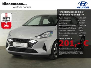 SPOTICAR Hyundai I10 Facelift Trend At+navi+ruckfahrkamera+fernlichtass Gebraucht - Kleinwagen Benzin Grau - Coesfeld - 1201273053_1
