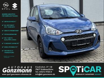 SPOTICAR Hyundai I10 1.2 Style Automatik Dab Shz Lhz Alu Klima Gebraucht - Kleinwagen Benzin Blau - Schönau/schwarzwald - 1201279082_1