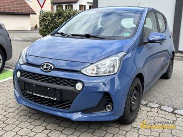 SPOTICAR Hyundai I10 1.2 Style Automatik Dab Shz Lhz Alu Klima Gebraucht - Kleinwagen Benzin Blau - Schönau/schwarzwald - 1201279082_3