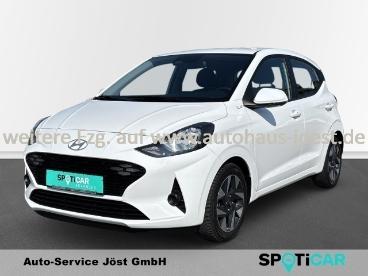 SPOTICAR Hyundai I10 1.0 Trend Navi Pdc Klima Sitzhzg. Rfk Uvm. Gebraucht - Kleinwagen Benzin Weiß - Weinheim - 1201293298_1