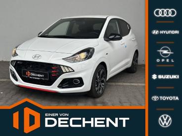 SPOTICAR Hyundai I10 1.0 N Line Kamera,navi,shz,klimaaut.,pdc,lm Gebraucht - Kleinwagen Benzin Weiß - Heidelberg - 1201324629_1