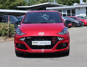 SPOTICAR Hyundai I10 1.0 T-gdi N Line Klima/bc/efh./navi/kamera Gebraucht - Kleinwagen Benzin Rot - Wangen Im Allgäu - 1201326250_2