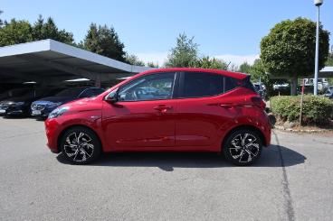SPOTICAR Hyundai I10 1.0 T-gdi N Line Klima/bc/efh./navi/kamera Gebraucht - Kleinwagen Benzin Rot - Wangen Im Allgäu - 1201326250_4