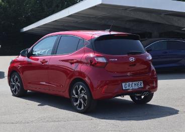 SPOTICAR Hyundai I10 1.0 T-gdi N Line Klima/bc/efh./navi/kamera Gebraucht - Kleinwagen Benzin Rot - Wangen Im Allgäu - 1201326250_5