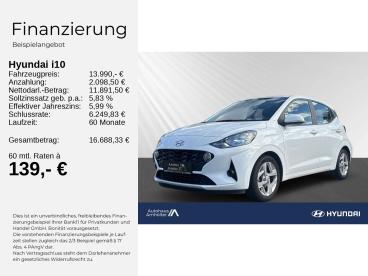 SPOTICAR Hyundai I10 1.0 Benzin M/t Trend +shz+lenkheiz+bluetooth Gebraucht - Kleinwagen Benzin Weiß - Berlin - 1201345840_2